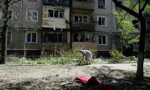 Kiev: Se vien tro cho dan mien dong