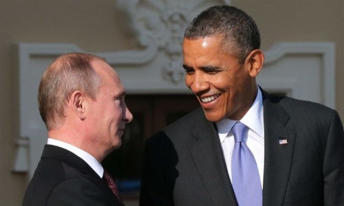 Ong Putin va ong Obama ban ve Ukraine o Bac Kinh