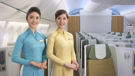 Hinh anh dong phuc moi cua Vietnam Airlines