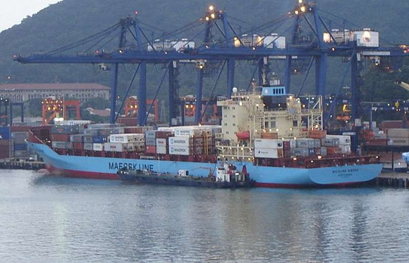 Mo tau cho container khung vua cap cang Hai Phong-Hinh-2