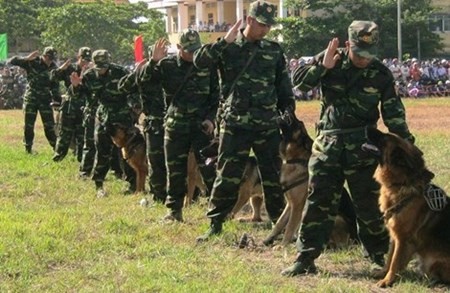 Anh bo doi bien phong bieu dien vo thuat day uy dung-Hinh-2