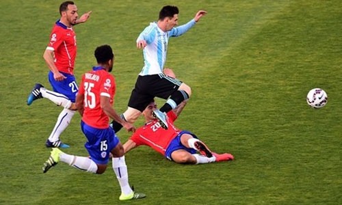 Chile lan dau vo dich Copa America