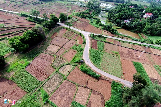 Ve dep tuyet voi cua lang co Duong Lam nhin tu tren cao-Hinh-2