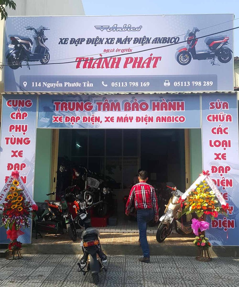 Da Nang: Dai ly xe dien Thanh Phat khai truong co so 2
