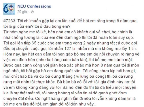 Co gai bi nguoi yeu 8 nam to “dao mo” len tieng