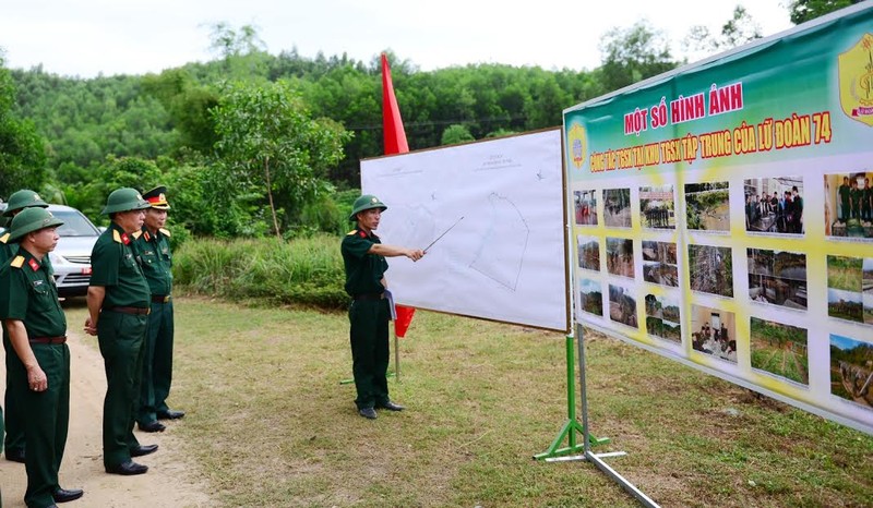 Tham vuon cay, nha bep Lu doan 74, Tong cuc II