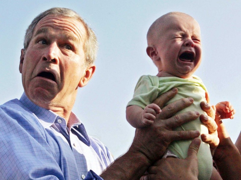 Hinh anh hai huoc kho quen ve ong George W. Bush-Hinh-16