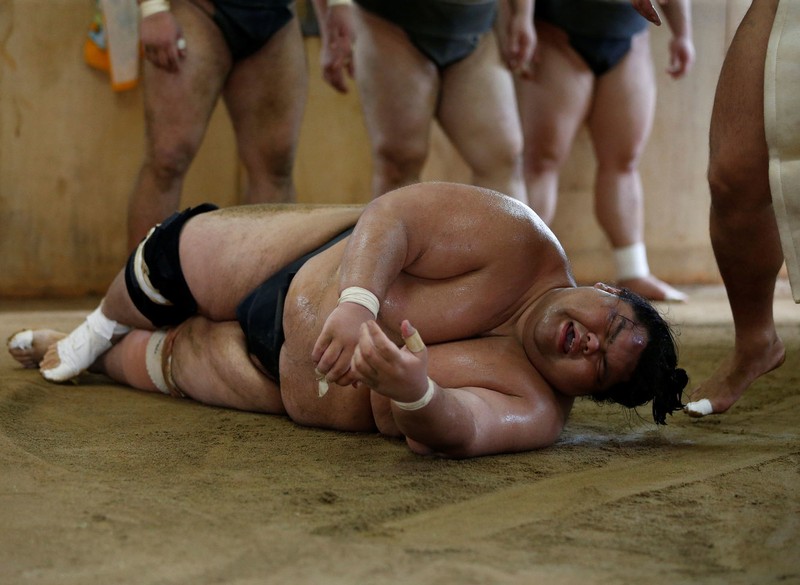 Loat anh hiem ben trong lo huan luyen sumo cua Nhat-Hinh-3