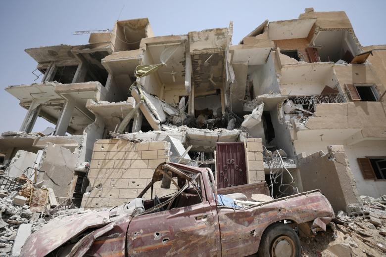 Canh hoang tan o Raqqa sau khi IS bi danh duoi-Hinh-3