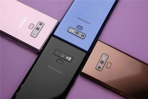 Samsung Galaxy Note 9 giam gia 
