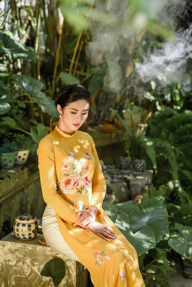 Ngam nhung hinh anh hoa hau Viet dien ao dai cuc ky duyen dang-Hinh-11