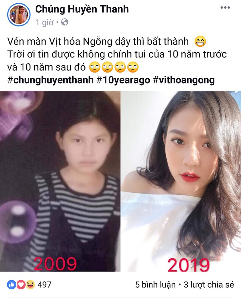 Ket qua khi cac hot teen Viet tham gia trao luu 10 year challenge-Hinh-4