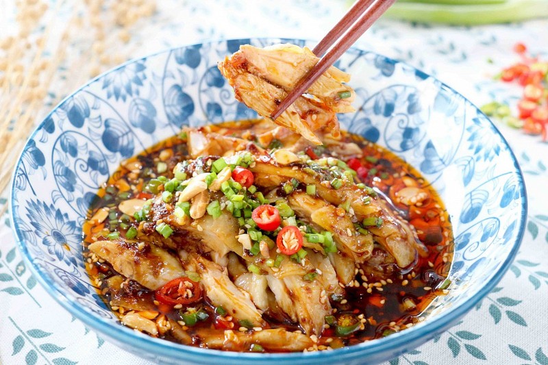 Phat them mon ga “chay nuoc mieng” nuc tieng cua Tu Xuyen