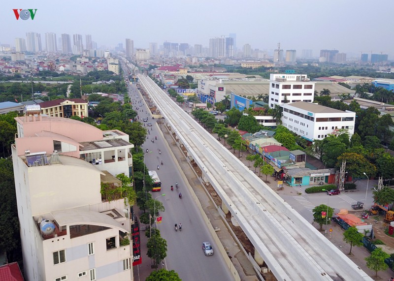 Duong sat Nhon - ga Ha Noi toc do 35km/h, van hanh thang 4/2021?