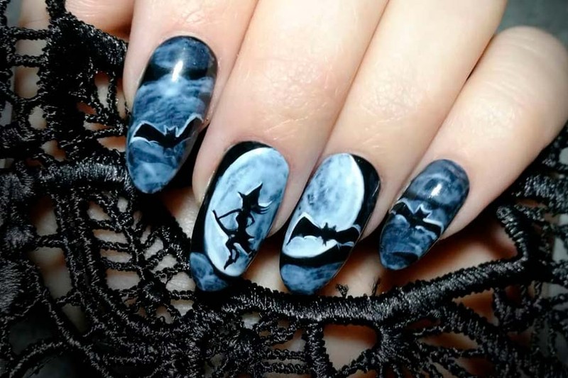 Top 10 mẫu nail halloween ma mị dành cho các bạn trẻ trong năm nay  Móng  tay halloween Ý tưởng móng Móng tay