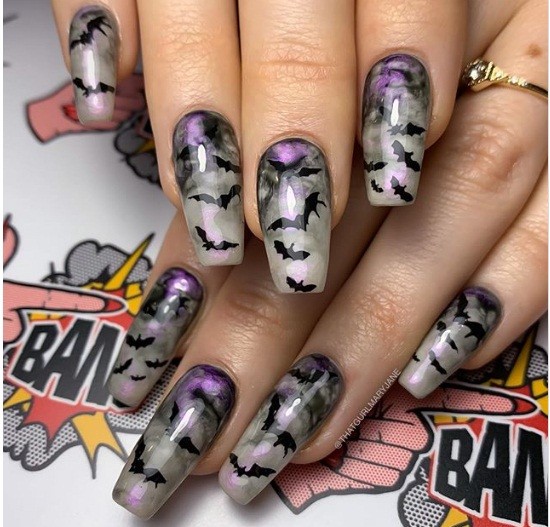 Nhung mau nail day “ma mi” cho cac ban gai di choi ngay Halloween-Hinh-9