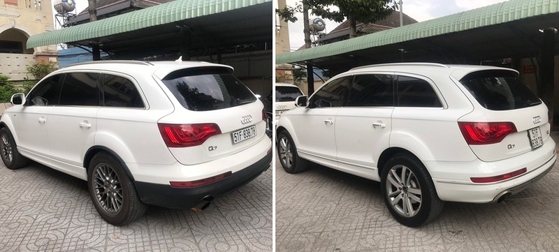 Xac minh 2 xe Audi trung bien so o Dong Nai