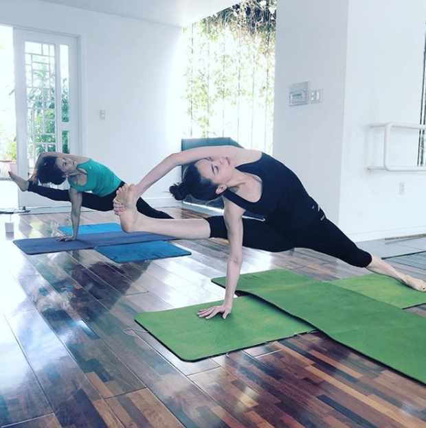 Ho Ngoc Ha khoe trinh do Yoga dat den 'cuc dinh' ai cung nguong mo-Hinh-2