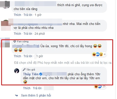 Che Cong Vinh cho tien it, Thuy Tien lam viec nay de 'dan mat'-Hinh-2