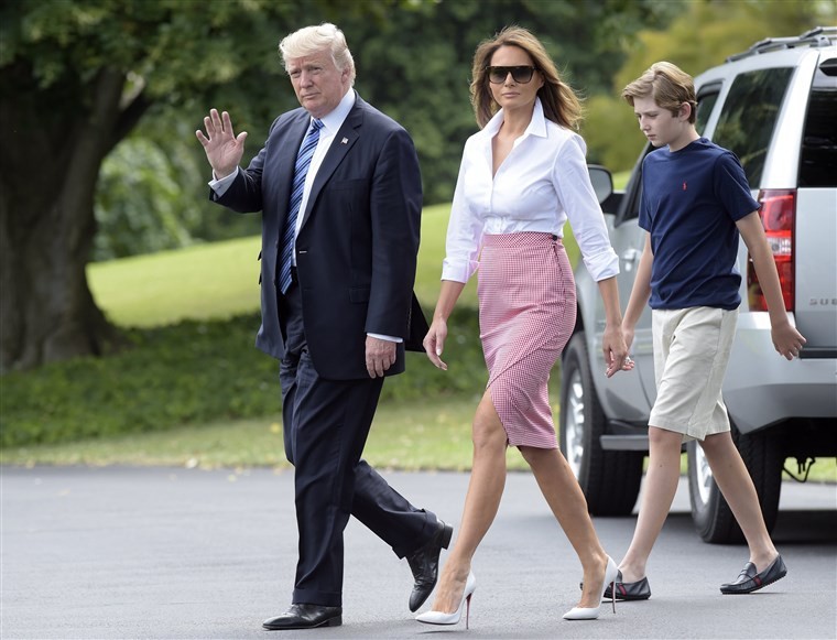 “Hoang tu Nha Trang” Barron Trump cao rao, an mac banh bao o tuoi 14-Hinh-11