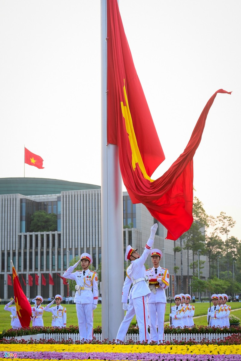 Le thuong co mung Quoc khanh o Lang Chu tich Ho Chi Minh-Hinh-5