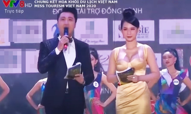 Nhung my nhan Viet gay “nhuc mat” vi mac ho bao khi lam MC-Hinh-4