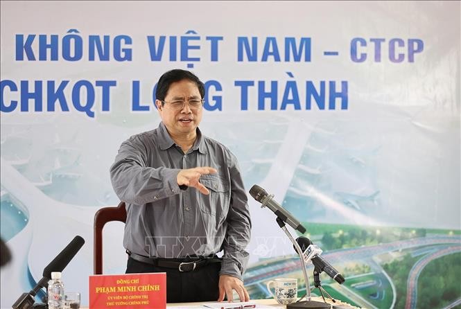 Thu tuong: Xay dung san bay Long Thanh 'lam den dau dut diem den do'