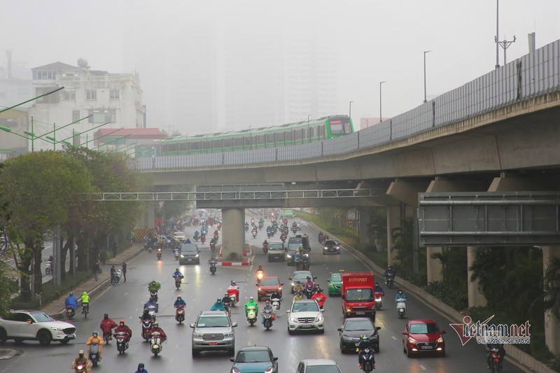 Thoi tiet 9/2: Suong mu kem mua phun tiep dien o mien Bac