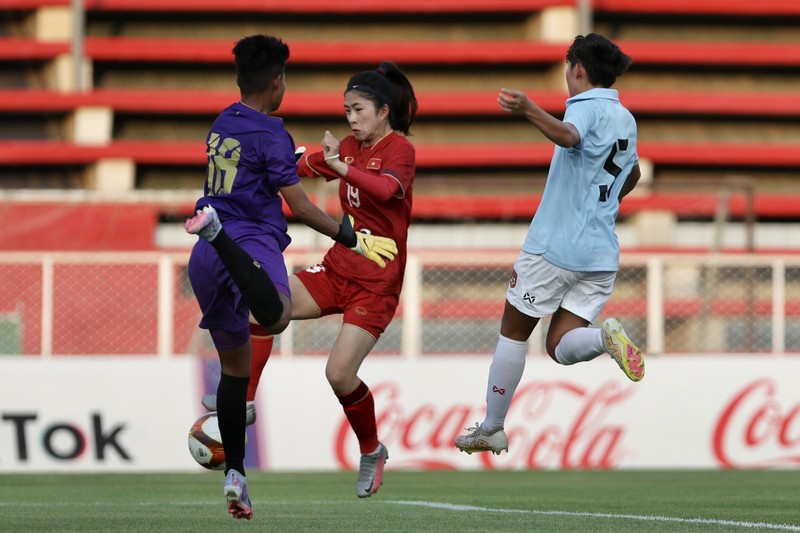 Huynh Nhu toa sang, tuyen nu Viet Nam thang Myanmar 3-1-Hinh-2