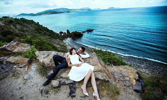 Cap Viet kieu My chup anh cuoi tuyet dep o Nha Trang-Hinh-2