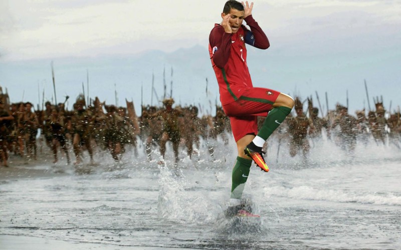 Dan mang che anh khoanh khac so hai cua Cristiano Ronaldo-Hinh-11