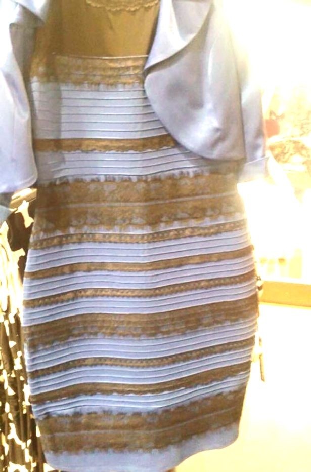 Nghiên cứu mới chỉ ra nguyên nhân váy xanh đen hóa vàng trắng