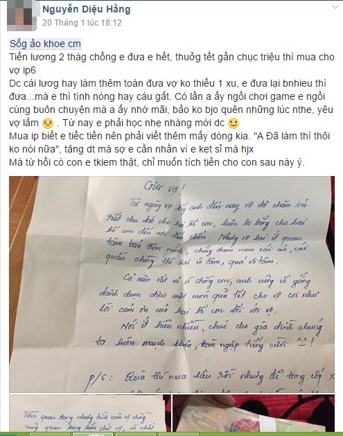 Da tim ra “chong soai ca cua nam” tang vo qua Tet khung?