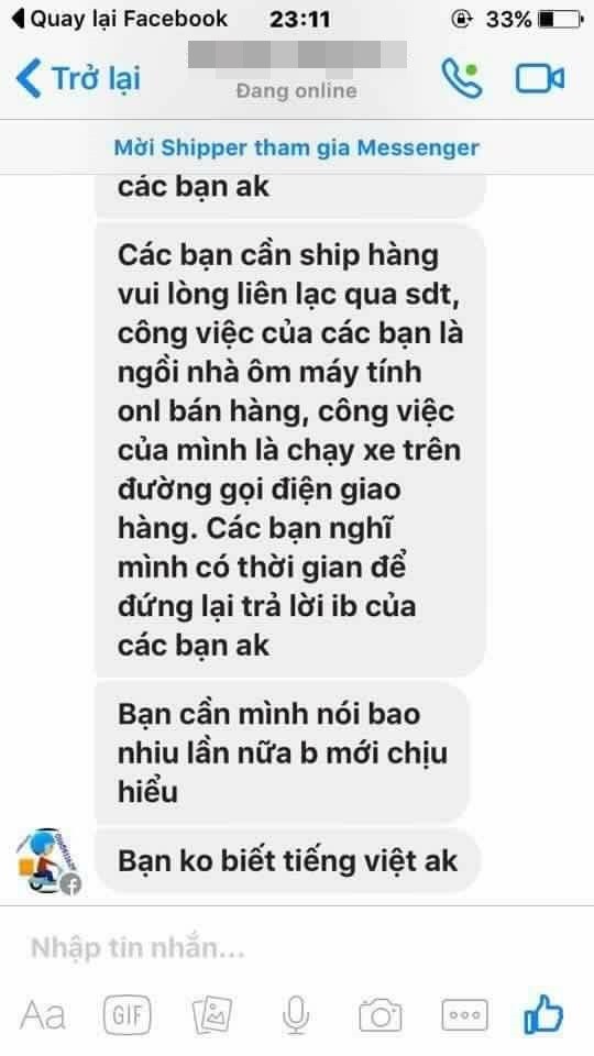 Do khoc do cuoi doc tin nhan giua shipper va khach hang-Hinh-5