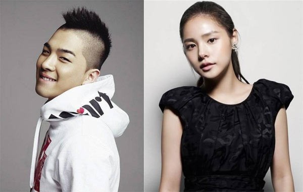 Taeyang nhom Big Bang khang dinh dang hen ho Min Hyo Rin