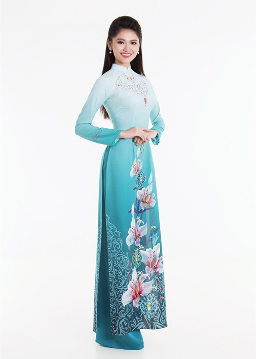 HH Do My Linh dep diu dang trong trang phuc ao dai-Hinh-11