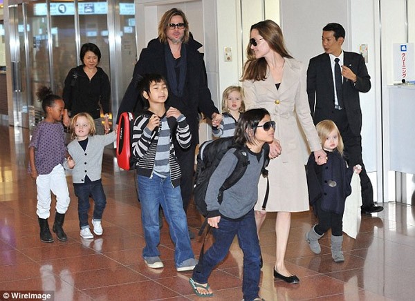 Bi mat cuoc song thuong ngay cua Brad Pitt va Angelina Jolie