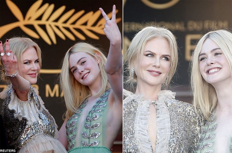 Nicole Kidman 49 ma ngo nhu 19 khi buoc tren tham do Cannes-Hinh-3
