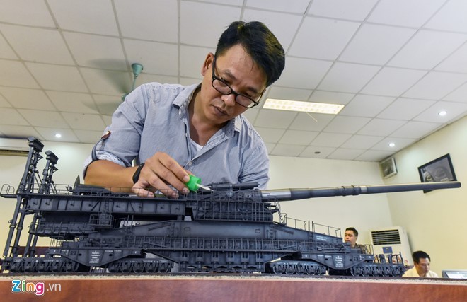 ẢNH Choáng ngợp những khí tài quân sự do người đam mê mô hình ở Hà Nội lắp  ráp chế tạo  Báo điện tử An ninh Thủ đô