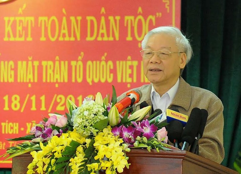 Tong bi thu Nguyen Phu Trong du ngay hoi dai doan ket toan dan toc-Hinh-3