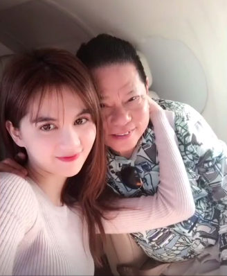 Loat anh than mat cua Ngoc Trinh va ty phu Hoang Kieu-Hinh-5