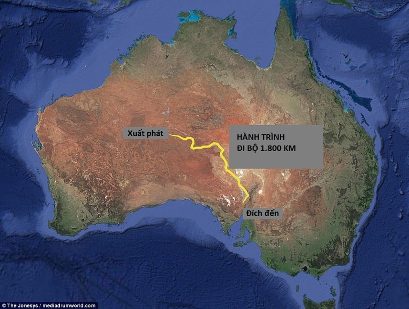 Hanh trinh 1.000 km cua co be mot tuoi o Australia-Hinh-14