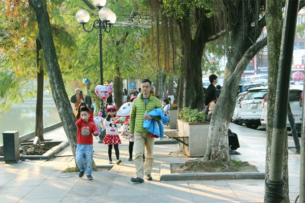 Du bao thoi tiet 4/1, Ha Noi don nang am den het tuan