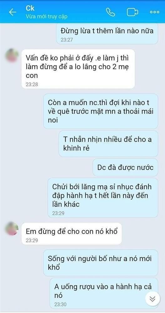 Chong danh dap, vo be con bo di, nghe loi cau xin ma ngan ngam-Hinh-4