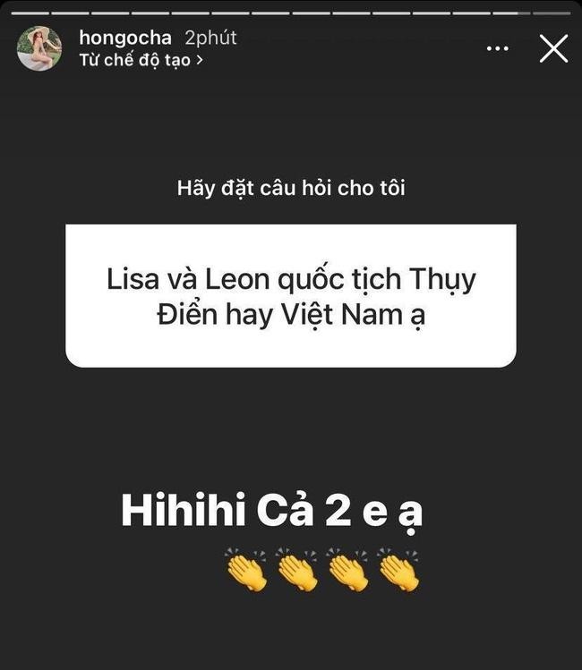 Ho Ngoc Ha tiet lo Quoc tich cua cap sinh doi Leon - Lisa-Hinh-2