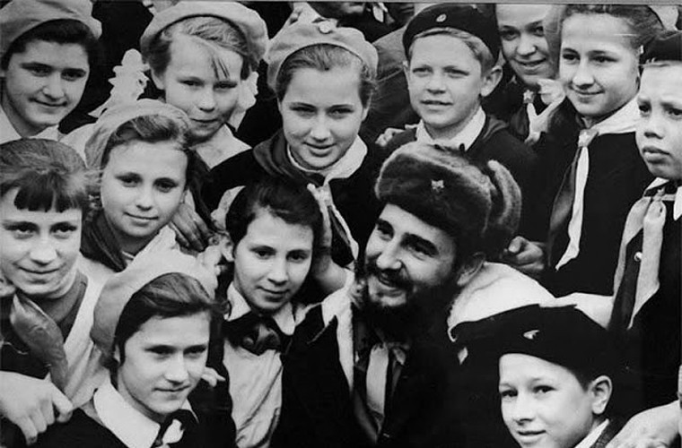Anh hiem: Lanh tu Cuba Fidel Castro tham Lien Xo 1963-Hinh-2