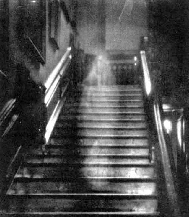 brown lady real ghost photos