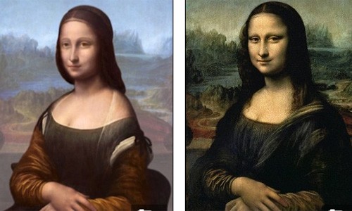 Phat hien chan dung bi an duoi be mat kiet tac Mona Lisa