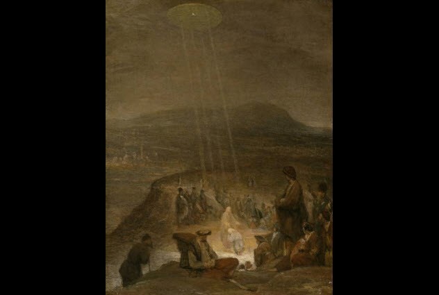 Nhung bang chung giat minh ve UFO trong tranh ve co xua-Hinh-3
