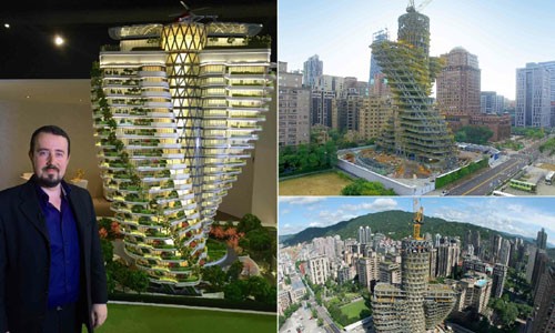 Kien truc su Vincent Callebaut va thiet ke thanh pho noi